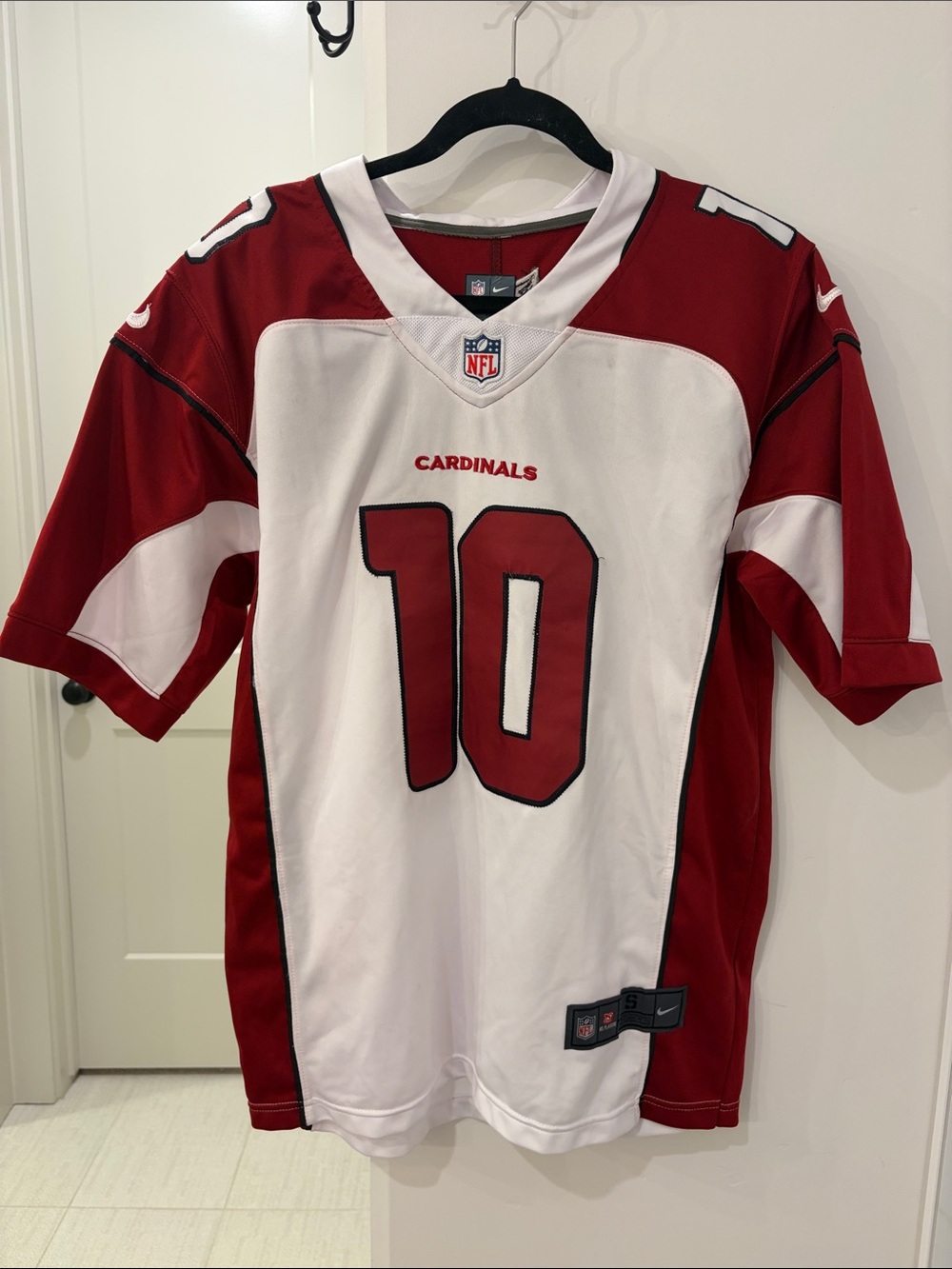 Nike Arizona Cardinals Red and White #10 Jersey